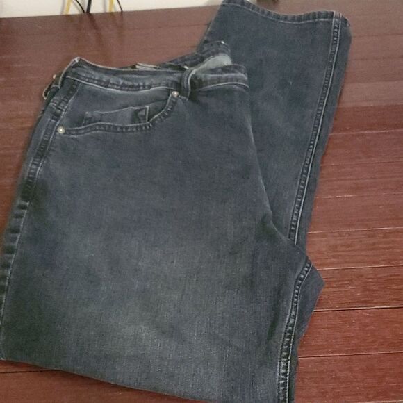 JACKSON Blue Straight Jeans Classic Style - Picture 1 of 5